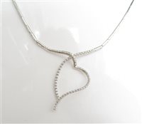 Collana Recarlo Donna in Oro bianco Diamante 0.27 Ct AC407/B - AC407/B